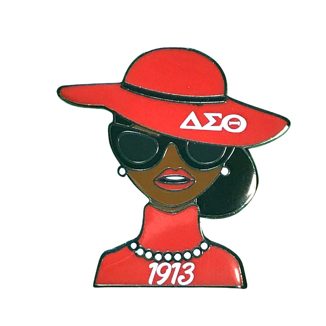 Delta Sigma Theta DST Oh To Be! Delta Girl Lapel Pins – Washington Designs