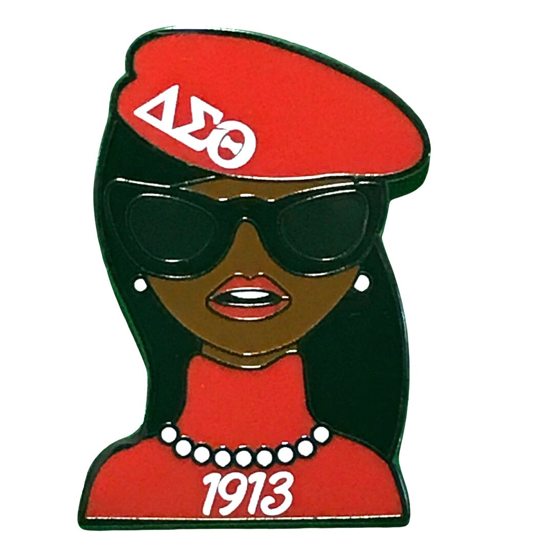 Delta Sigma Theta DST Oh To Be! Delta Girl Lapel Pins